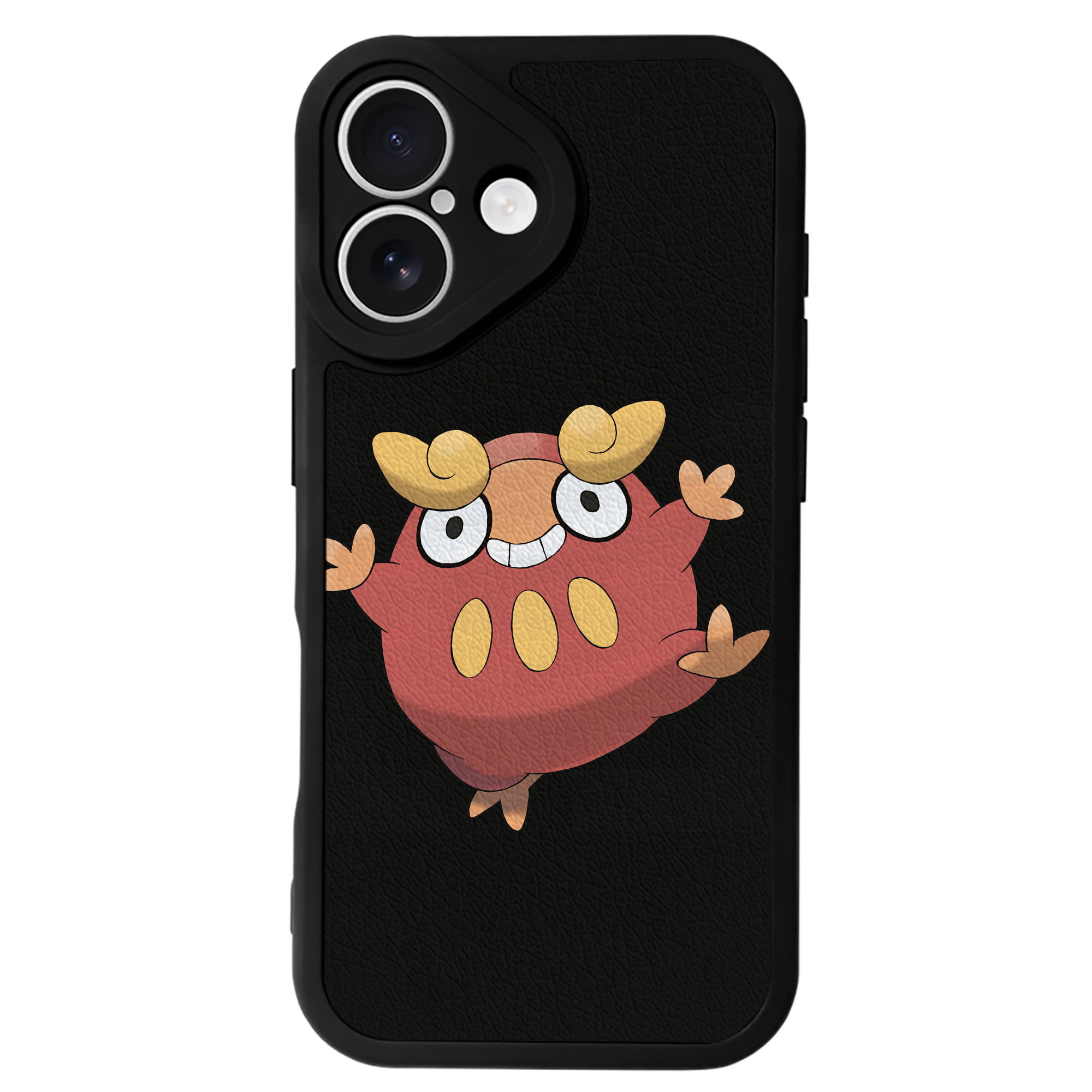 （画像用） ポケットモンスター Pokémon 【iPhone 16シリーズ対応】シリコンスマホケース（レザー調） 材質：シリコン